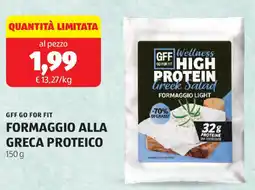 ALDI Gff go for fit formaggio alla greca proteico offerta