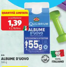 ALDI Aia albume d'uovo offerta