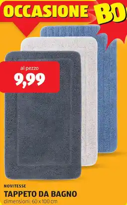 ALDI Novitesse tappeto da bagno offerta
