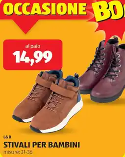 ALDI L&D Stivali per bambini offerta