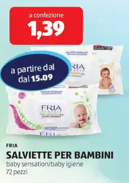 ALDI Fria salviette per bambini offerta