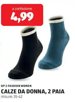 ALDI Up 2 fashion women calze da donna, 2 paia offerta