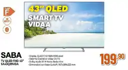 Extracoop SABA TV QLED FHD 43" SA43Q89VDA offerta