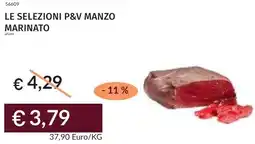 Prezzemolo e Vitale Le selezioni p&v manzo marinato offerta