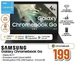 Extracoop SAMSUNG Galaxy Chromebook Go offerta