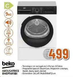 Extracoop beko ASCIUGATRICE BMEPT491SBI offerta
