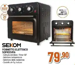 Extracoop SEKOM FORNETTO ELETTRICO SGFR20VFA offerta
