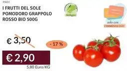 Prezzemolo e Vitale I frutti del sole pomodoro grappolo rosso bio offerta
