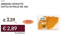 Prezzemolo e Vitale Amadori cotolette sottili di pollo offerta