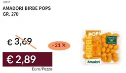 Prezzemolo e Vitale Amadori birbe pops offerta