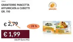 Prezzemolo e Vitale Granterre pancetta affumicata a cubetti offerta