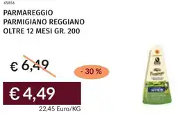 Prezzemolo e Vitale Parmareggio parmigiano reggiano oltre 12 mesi offerta