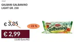 Prezzemolo e Vitale Galbani galbanino light offerta