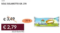Prezzemolo e Vitale Sole solaretto offerta