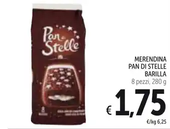 Spazio Conad Barilla Pan di Stelle Merendina 8 pezzi, 280g offerta