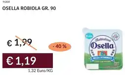 Prezzemolo e Vitale Osella robiola offerta
