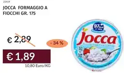 Prezzemolo e Vitale Jocca formaggio a fiocchi offerta