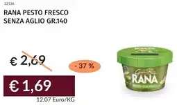 Prezzemolo e Vitale Rana pesto fresco senza aglio offerta