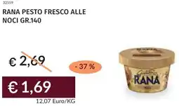 Prezzemolo e Vitale Rana pesto fresco alle noci offerta