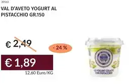 Prezzemolo e Vitale Val d'aveto yogurt al pistacchio offerta