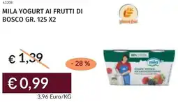 Prezzemolo e Vitale Mila yogurt ai frutti di bosco offerta