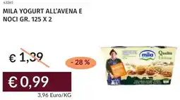 Prezzemolo e Vitale Mila yogurt all'avena e noci offerta