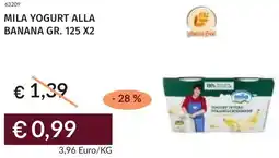 Prezzemolo e Vitale Mila yogurt alla banana offerta