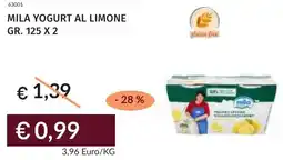 Prezzemolo e Vitale Mila yogurt al limone offerta