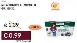 Prezzemolo e Vitale Mila yogurt al mirtillo offerta