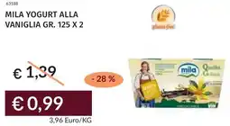 Prezzemolo e Vitale Mila yogurt alla vaniglia offerta