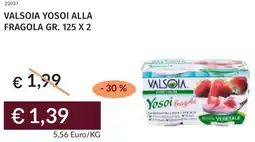 Prezzemolo e Vitale Valsoia yosoi alla fragola offerta