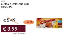 Prezzemolo e Vitale Algida cucciolone mini offerta