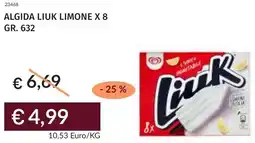 Prezzemolo e Vitale Algida liuk limone offerta