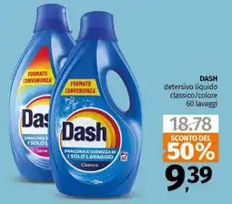 Pam DASH detersivo liquido classico/colore offerta