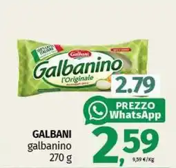 Pam GALBANI galbanino offerta
