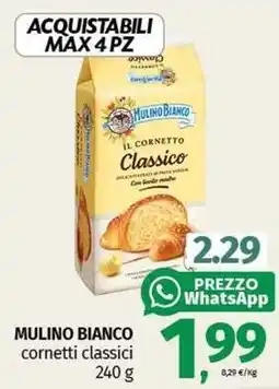 Pam MULINO BIANCO cornetti classici offerta