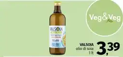 Pam VALSOIA olio di soia offerta