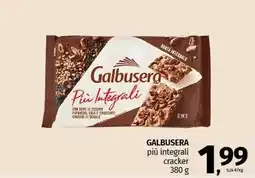 Pam GALBUSERA più integrali cracker offerta