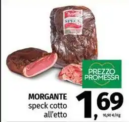 Pam MORGANTE speck cotto all'etto offerta