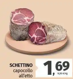 Pam SCHETTINO capocollo all'etto offerta