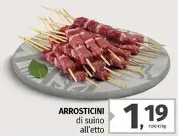 Pam ARROSTICINI di suino all'etto offerta