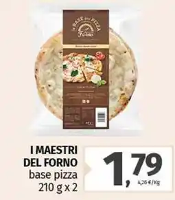 Pam I MAESTRI DEL FORNO base pizza offerta