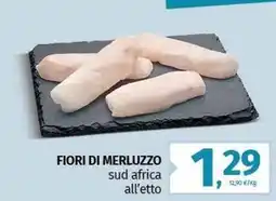 Pam Fiori di merluzzo sud africa all'etto offerta