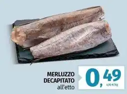 Pam Merluzzo decapitato all'etto offerta