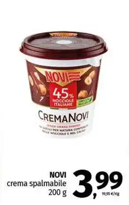 Pam NOVI crema spalmabile offerta