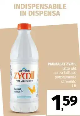 Pam PARMALAT ZYMIL latte uht senza lattosio parzialmente scremato offerta