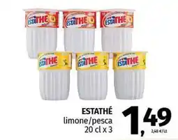 Pam ESTATHÉ limone/pesca offerta
