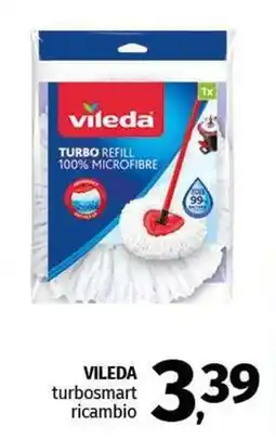 Pam VILEDA turbosmart ricambio offerta