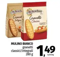 Pam MULINO BIANCO granetti classici/integrali offerta