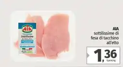 Pam AIA sottilissime di fesa di tacchino all'etto offerta